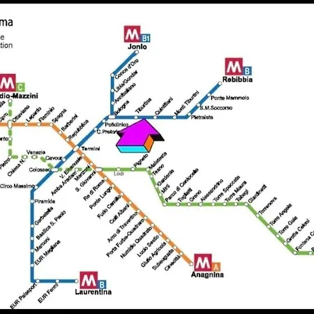 Liu Tiburtina In شقة روما